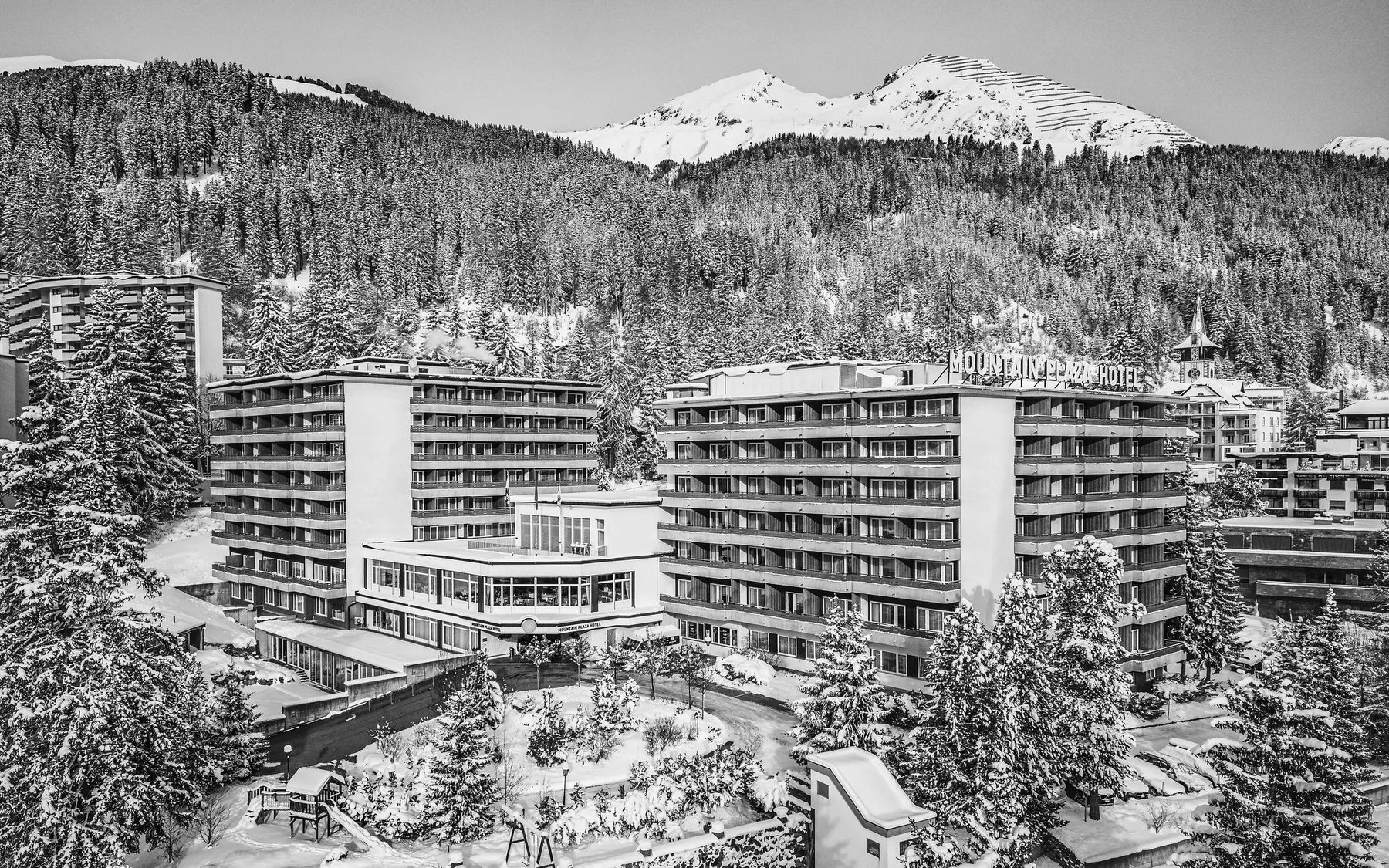 Mountain Plaza Hotel in Davos